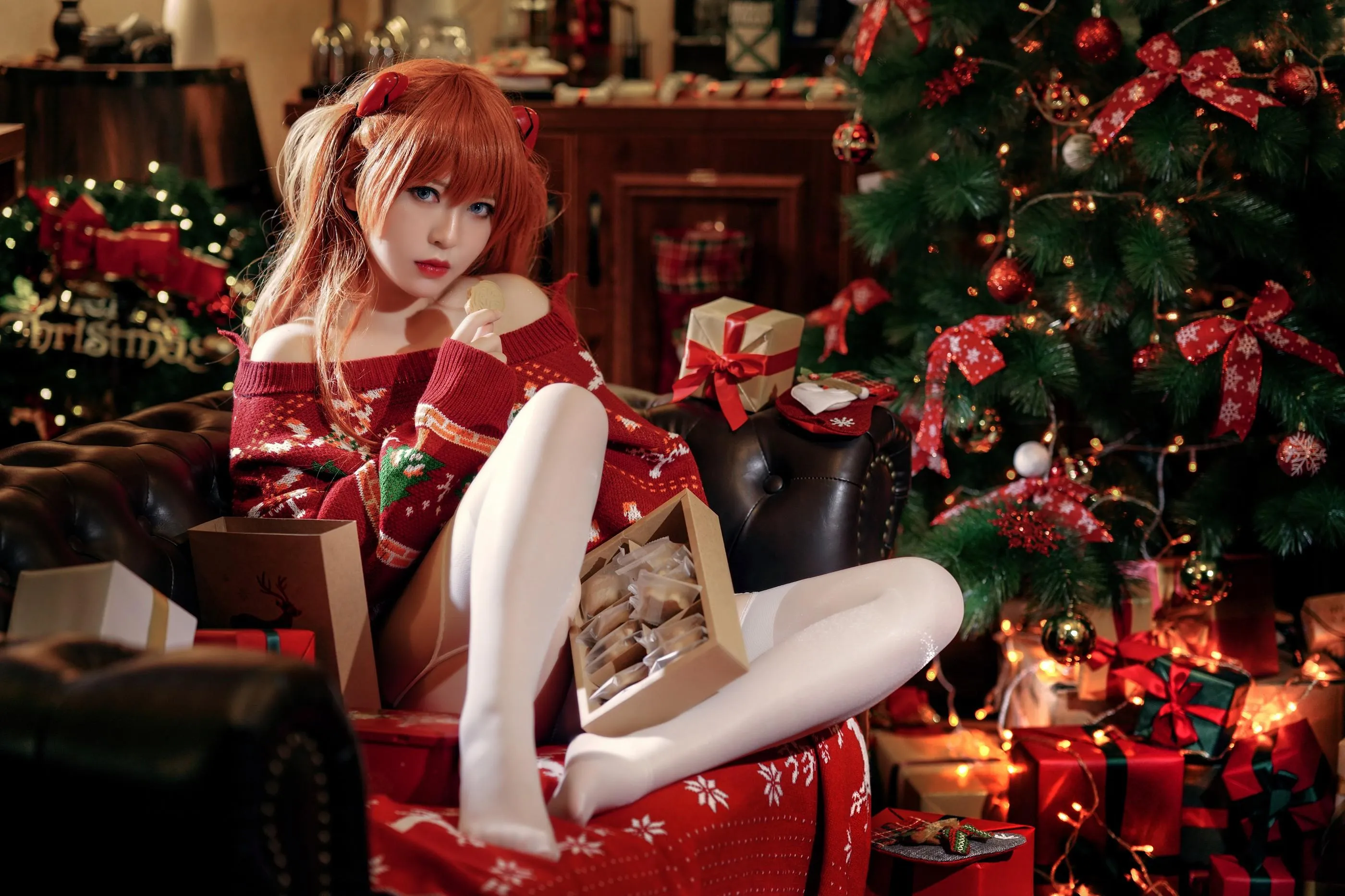 半半子 – NO.45 式波ー ASUKA Christmas [33P]插图6